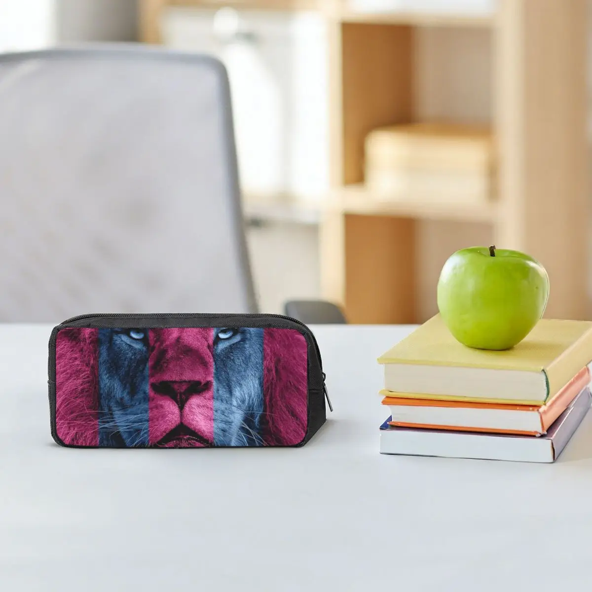 Estuches para lápices Aston Villa Lion para estudiantes, caja para lápices escolar, bolsa para lápices, bolsa para lápices de gran capacidad, soporte para bolígrafos