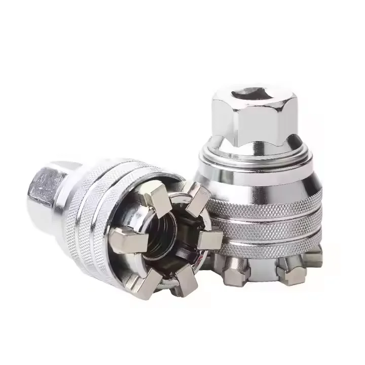 Multifunctional DIY Grade Manual Ratchet Wrench 3/8 Bit Adapter with Hexagonal Sleeve and Multipurpose Handle Sleeve