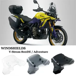 Windshields Windscreen Wind Shield Tall High Screen Deflector Fairings Protector FOR SUZUKI V-STROM 800DE 2023 2024