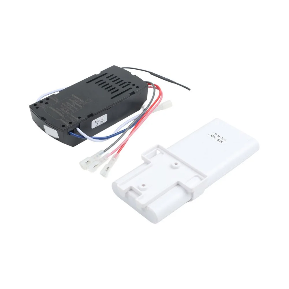 40W 60W Ceiling Fan Light Remote Control with 6 Adjustable Speeds Natural Wind Timer and Quick Connect Wiring Design