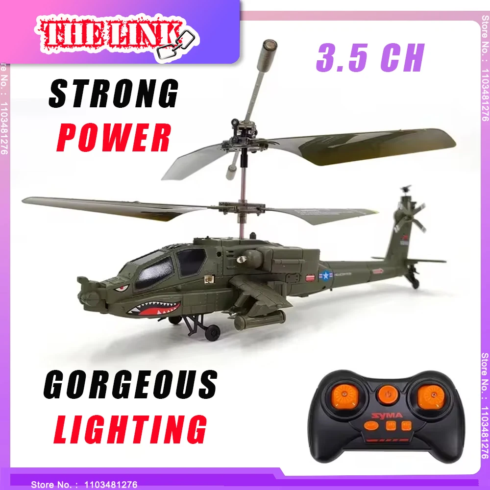 RC Military Helicopter,S111H S109H 3.5 Channel RC Helicopter With Gyro 2.4G Remote Control Aircraft Toys for Beginner Boys Gifts