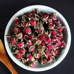 Top Natural Dried Red Rose Buds Flower Mini Rose Bud DIY Soap Resin Jewelry Wedding Candle Making For Homemade Fragrance Sachet