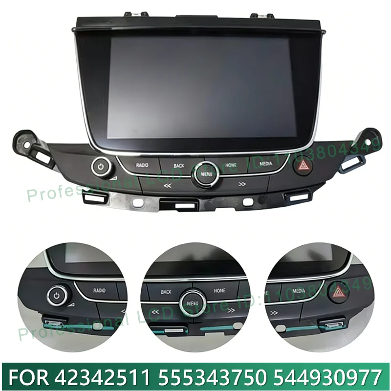 

8-дюймовый ЖК-дисплей с рамкой для Opel Astra 2017, Astra K 2016, Chevrolet, автомобильный DVD GPS-навигатор, ЖК-монитор