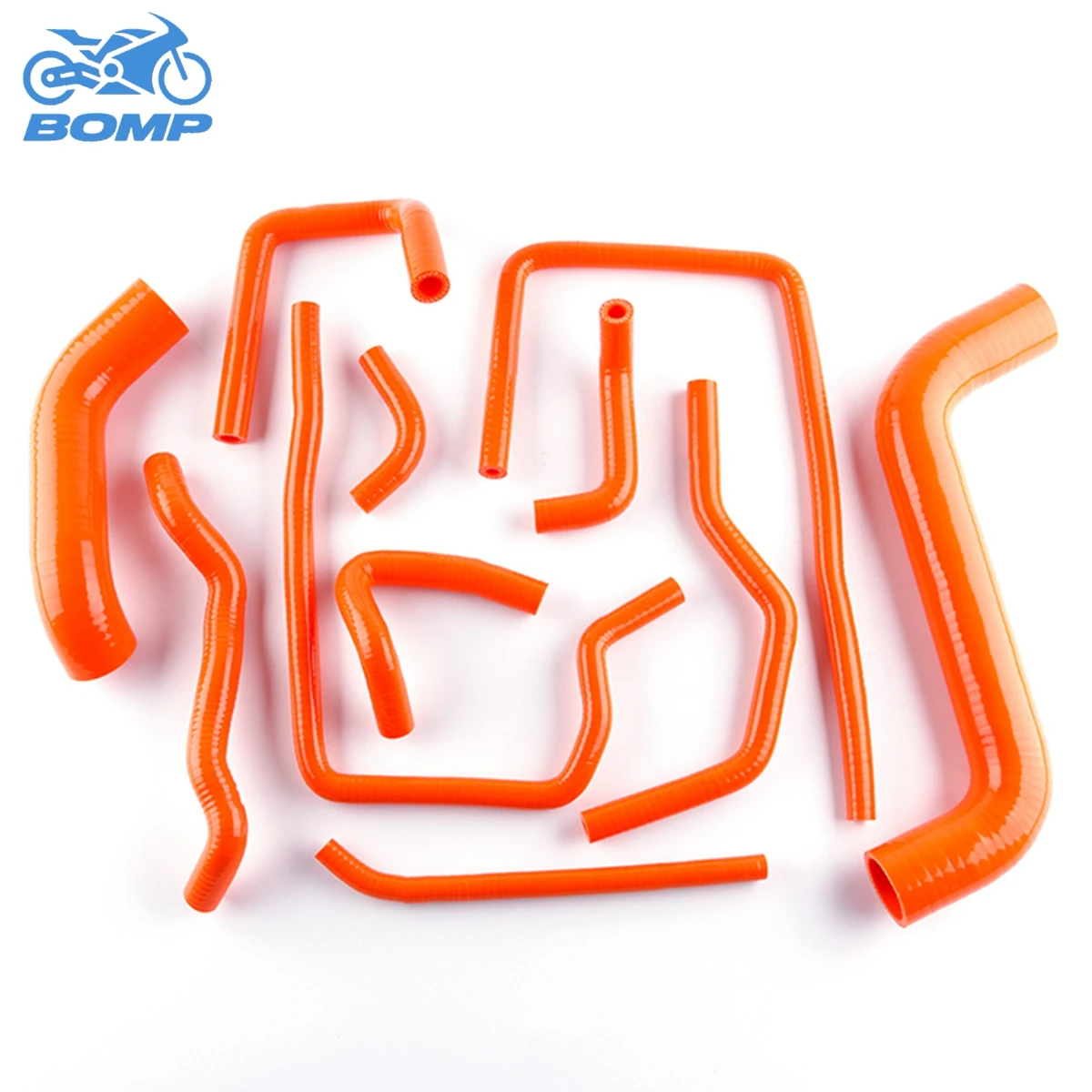 For 2000-2007 Subaru Impreza EJ20 GDA / GGA WRX STi GDB GGB 2001 2002 2003 2004 2005 Silicone Radiator Hoses Kit 11Pcs 11 Colors