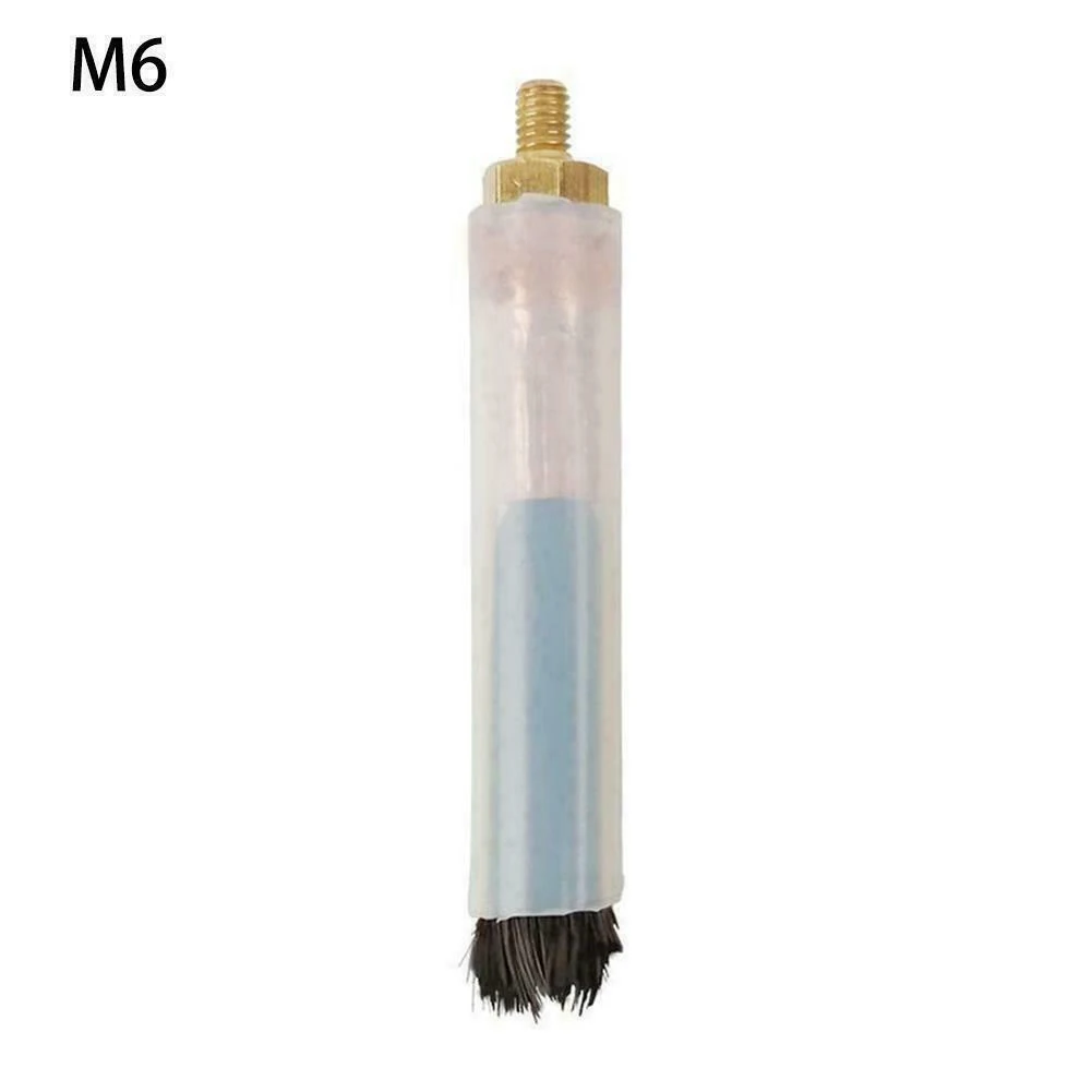 1pc M6/8/10 Cleaning Brush Carbon Fiber Brushes Acid Scrubbing Brushes Weld Bead Preparation Machine Brush Head Pickling WIG