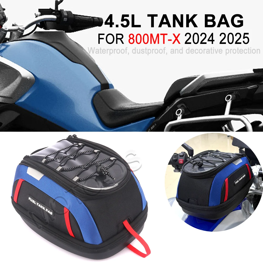 Motorcycle 4.5L Tank Top Bag For CFMOTO 800MT-X 800MT 800 MT - X Adventure Bike 2024 2025 Waterproof Luggage Storage Bags
