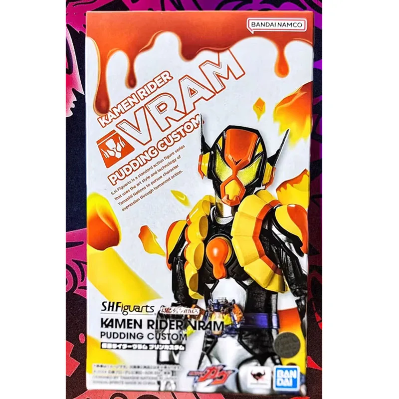 

Spot SaleBandai genuino SHF KAMEN RIDER VRAM PUDDING figura acción Anime personalizada juguetes molos movilidad conjunta col