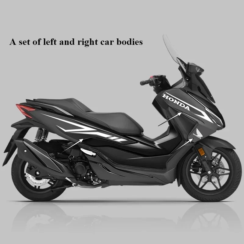 HondaFosa NSS350 바디 스티커 장식 내마모성 방수 및 긁힘 방지 오토바이 액세서리