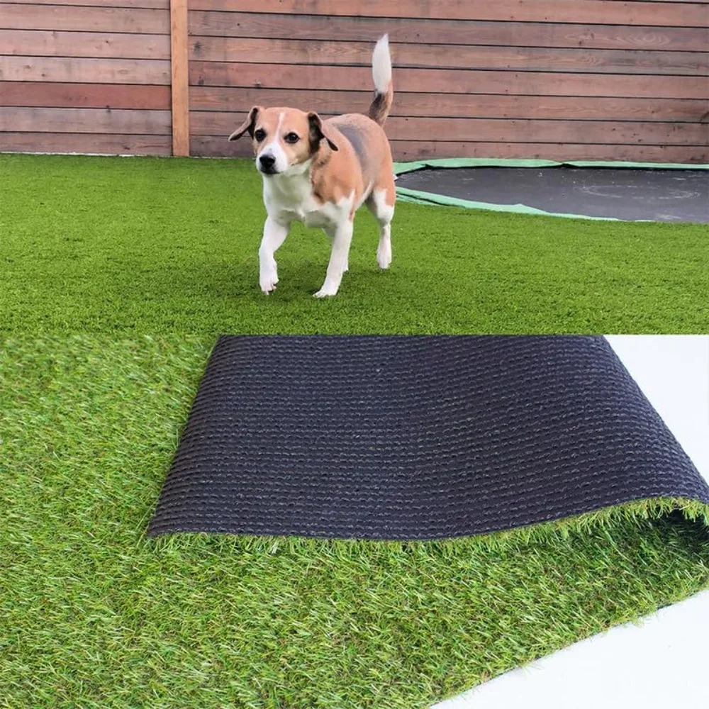 Pet Artificial Grass Mat Sizes,15 x 34 Feet Synthetic Indoor Outdoor Garden Lawn Landscape Faux Grass Rug with Drainage Holes