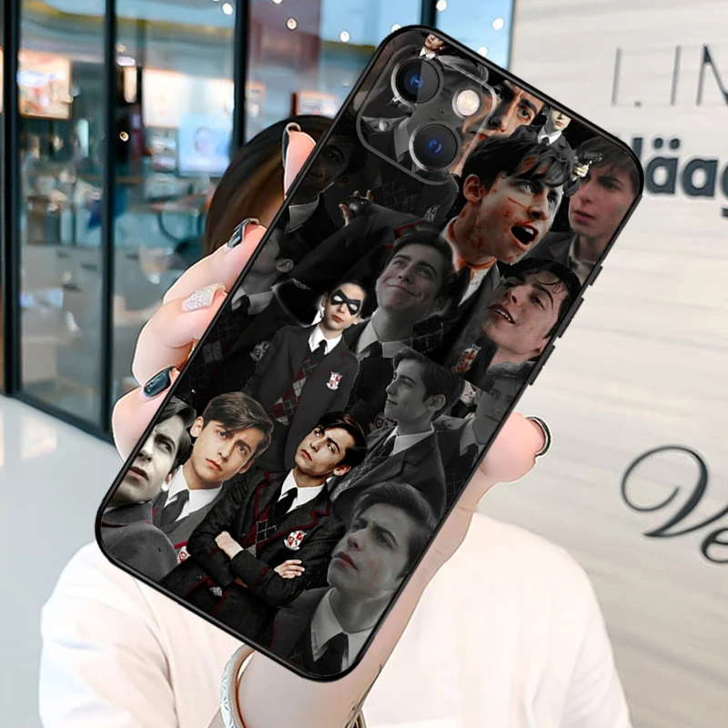 Umbrella Academy Five Aidan Gallagher Phone Case For iPhone 13 12 11 14 15 16 Pro Max Plus XR X XS MAX Soft Back Cover