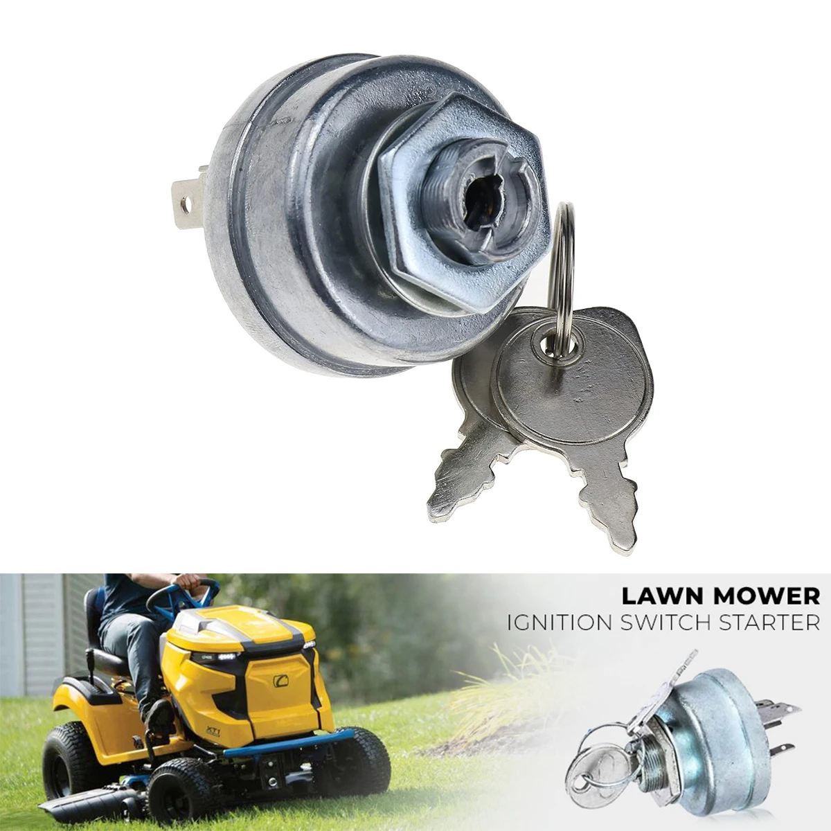 4position 7terminal Lawn Mower Ignition Switch  725-1717 925-1717 140301 92556 092556MA 532140301 for Briggs & Stratton