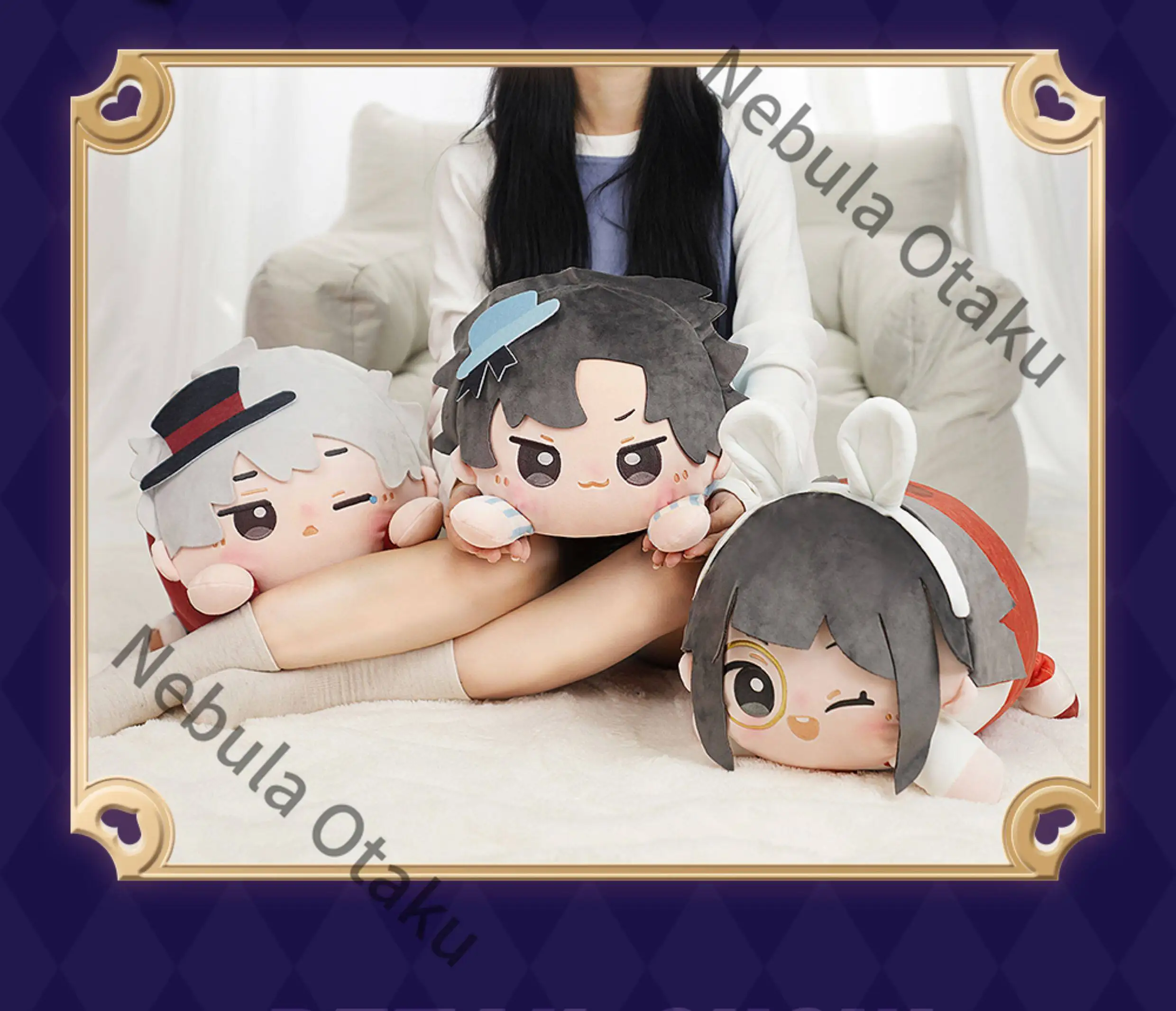 link-click-charles-lucas-jo-pillow-peluche-poupee-mascotte-coussin-decoratif-produit-officiel-cadeaux-adorables-anime
