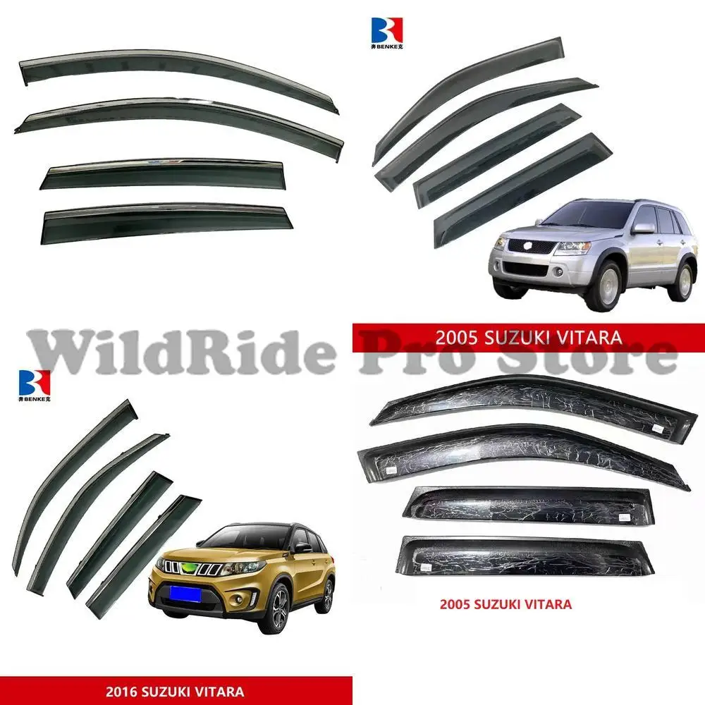 

1 set Suzuki Vitara Injection Molded Windshield Sunshade Rain Guard Air Deflector