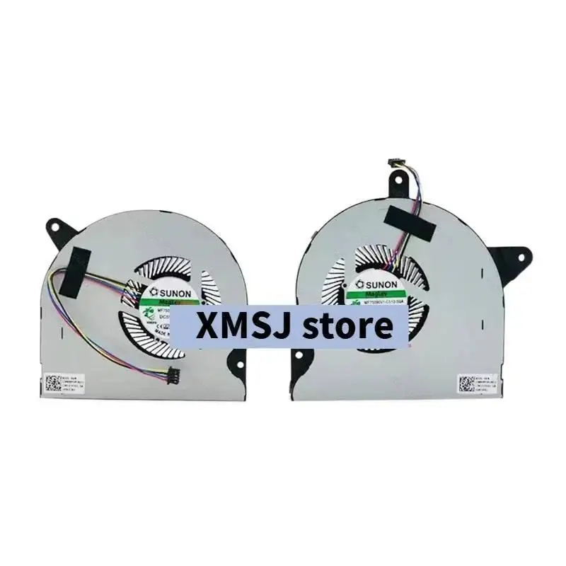 Nuevo ventilador enfriador de CPU/GPU para ordenador portátil para For Asus ROG G752 G752VY/VT/VL GFX72VT MF75090V1-C510-S9A C520 13NB09Y0P18011 13NB09Y0P19011 10mm