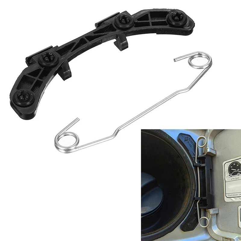 Auto Fuel Diesel Petrol Flap Tank Hinge Bracket Kit Car Accessaries Plastic Black Fit For Volvo V70 S60 S80 XC90 #31265160