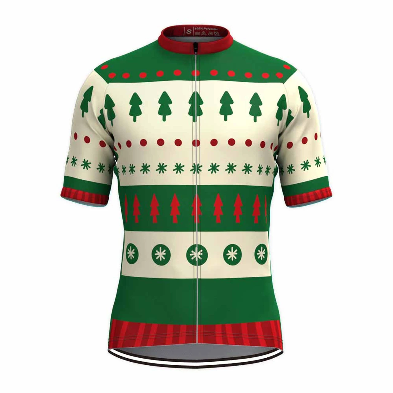 2022 Christmas Cycling Jersey Breathable Quick-Drying New Men Short Sleeve BIke Clothing Mtb Maillot Ciclismo Hombre