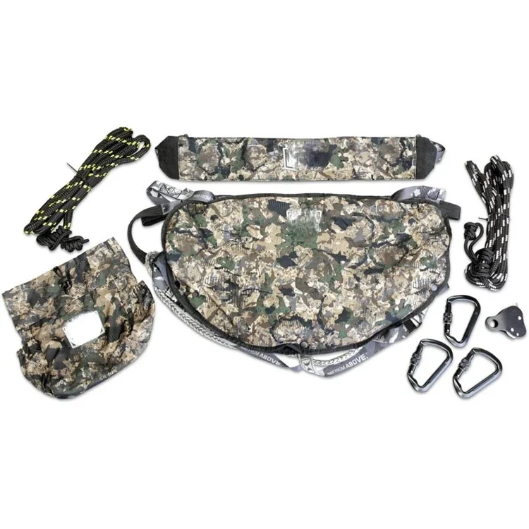 Helium Hammock Lightweight Packable Comfortable Camo Hunting Tree Saddle with Removable Padded Seat