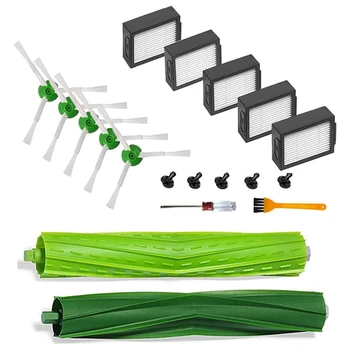 Brosse filtrante pour aspirateur iRobot Roomba, séries I7, I7 +, I8, I1, I2, I3, I4, I4 +, I6, I6 +, E5, E6, E7, J6, J7, J7 +, Plus E, I & J