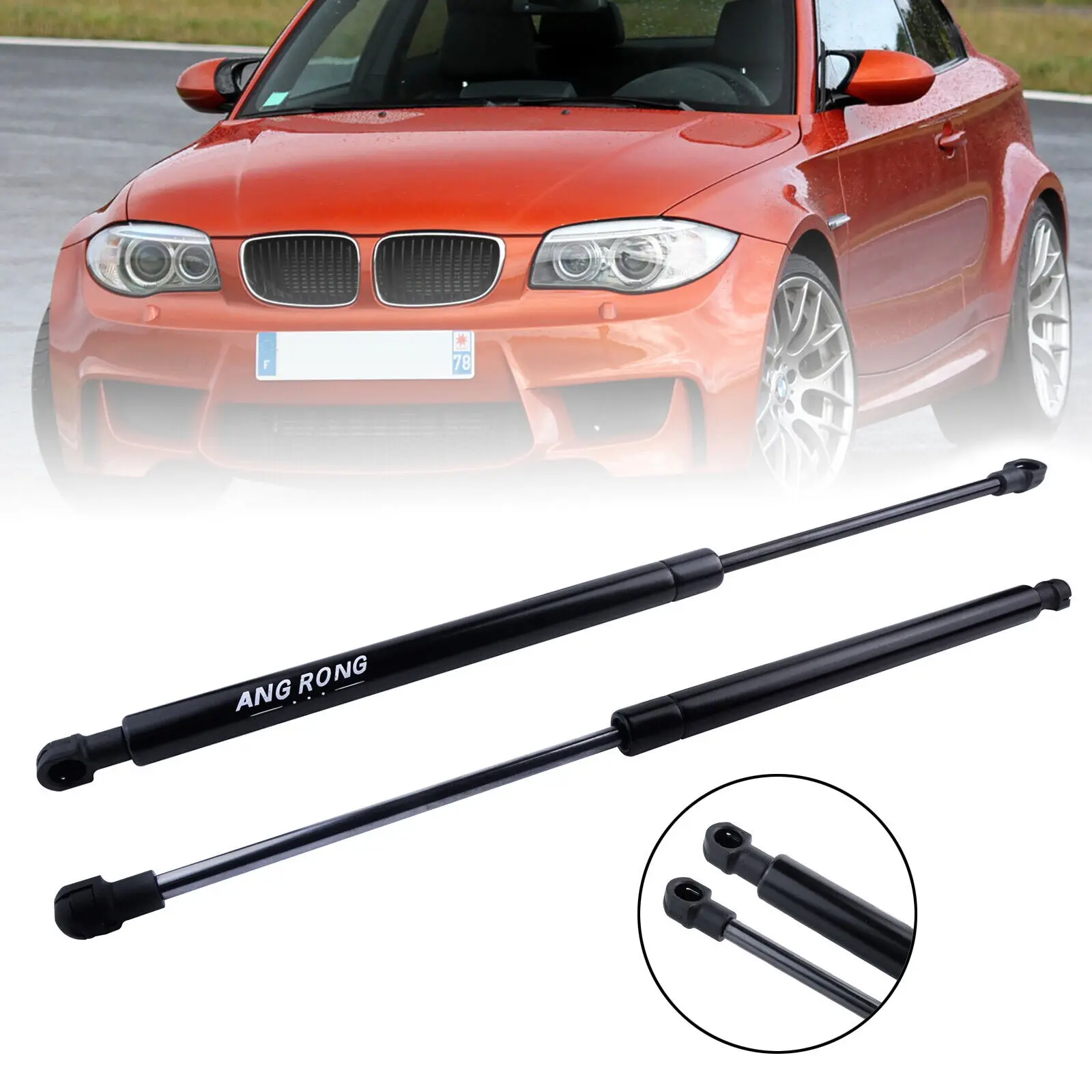 2x For BMW 1 Series E81 E87 Hatchback 03-12 Rear Tailgate Gas Struts 51247060622