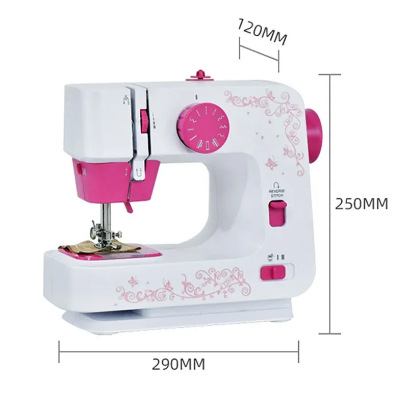 Sewing Machine Home Electric Mini Fully Automatic Small Portable Desktop Overlock Manual Sewing Machine