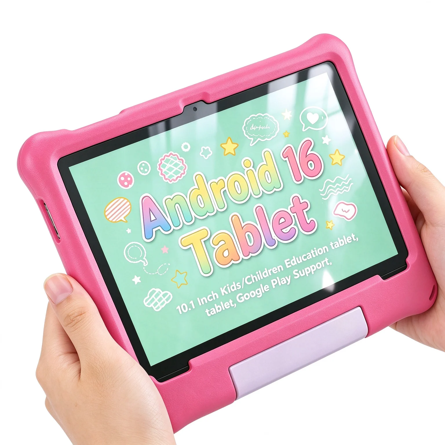 Paitanry 10 Inch Android 16 Tablet Octa Core 8GB RAM 32GB ROM WiFi Bluetooth High Performance Student Learning Kids Gift Tablet
