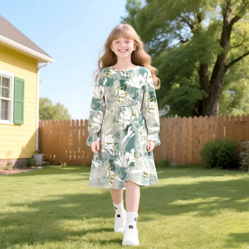 2025-new-girls-casual-fashion-floral-tie-dye-printed-dress