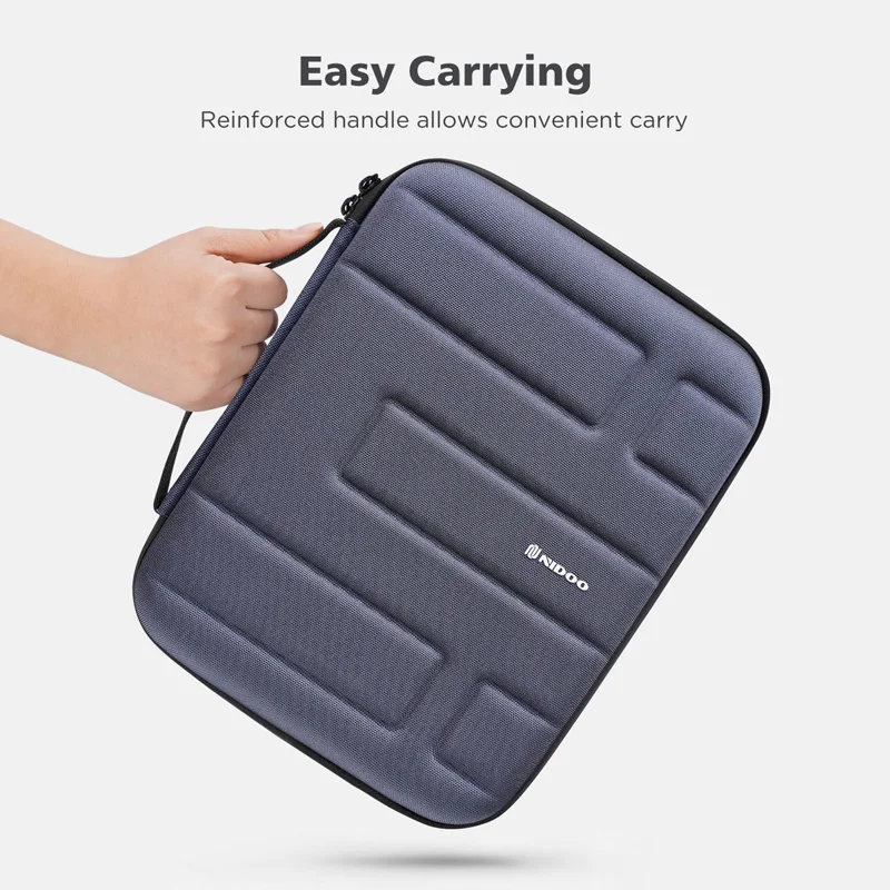 Imagem -02 - Nidoo-bolsa de Transporte Impermeável Laptop Hardshell Ipad Case Tablet Sleeve para 11 Ipad Pro m2 Ipad Air 4th 10.9 2023