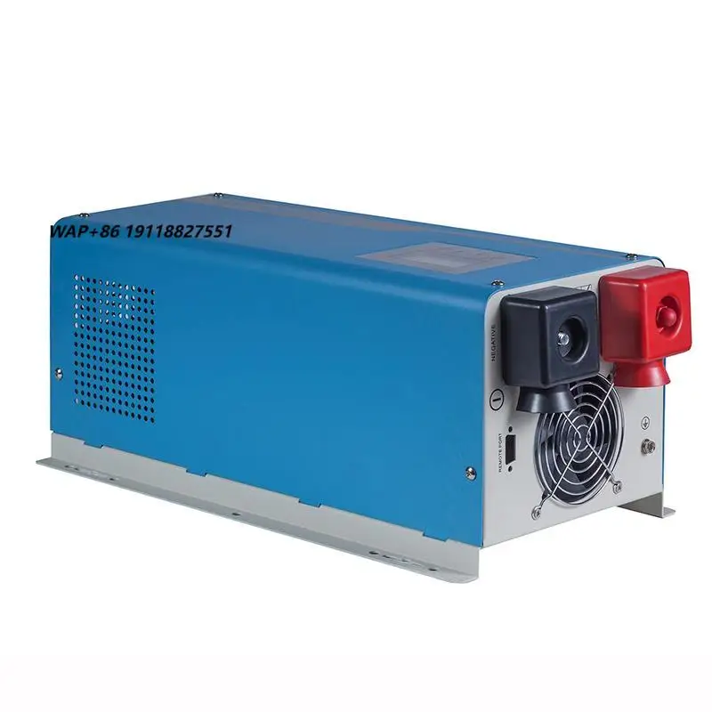 

8000W Solar Inverter DC to AC Converter 48V or 96V to 120V 220V 230V with Charger to Battery Lead Acid GEL Etc