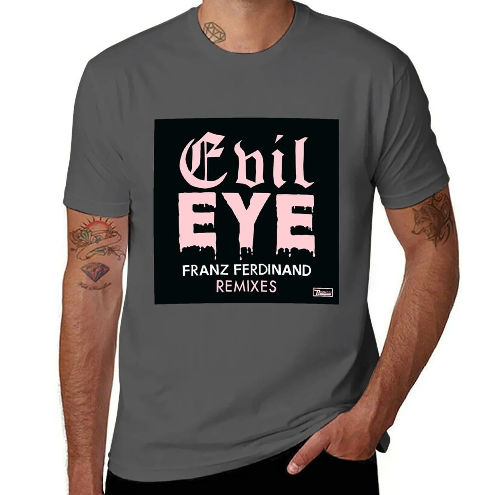 Franz Ferdinand eye evil T-Shirt Casual Trendy Short Sleeve T-Shirt