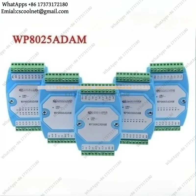JS01 WP8025ADAM 8-Channel Relay Output Module RS485 MODBUS RTU Communication Electronic Board