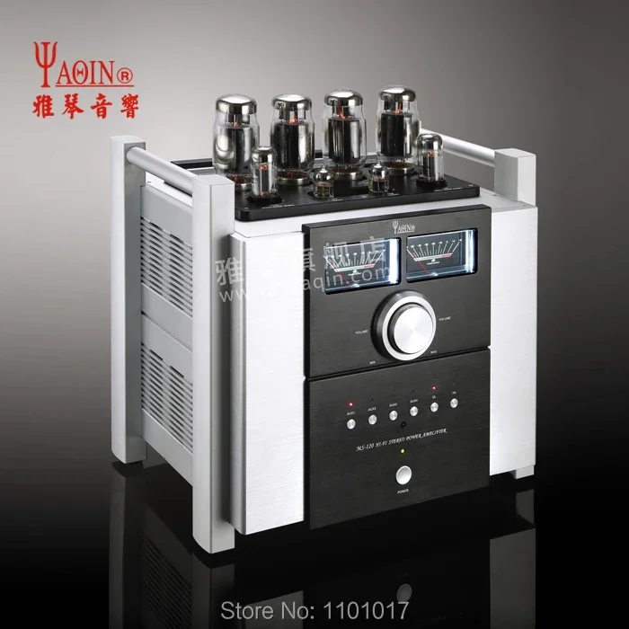 YAQIN MS-120 KT120 Push-Pull Tube Amplifier HIFI EXQUIS TUNG-SOL KT120 Lamp Amp with Remote