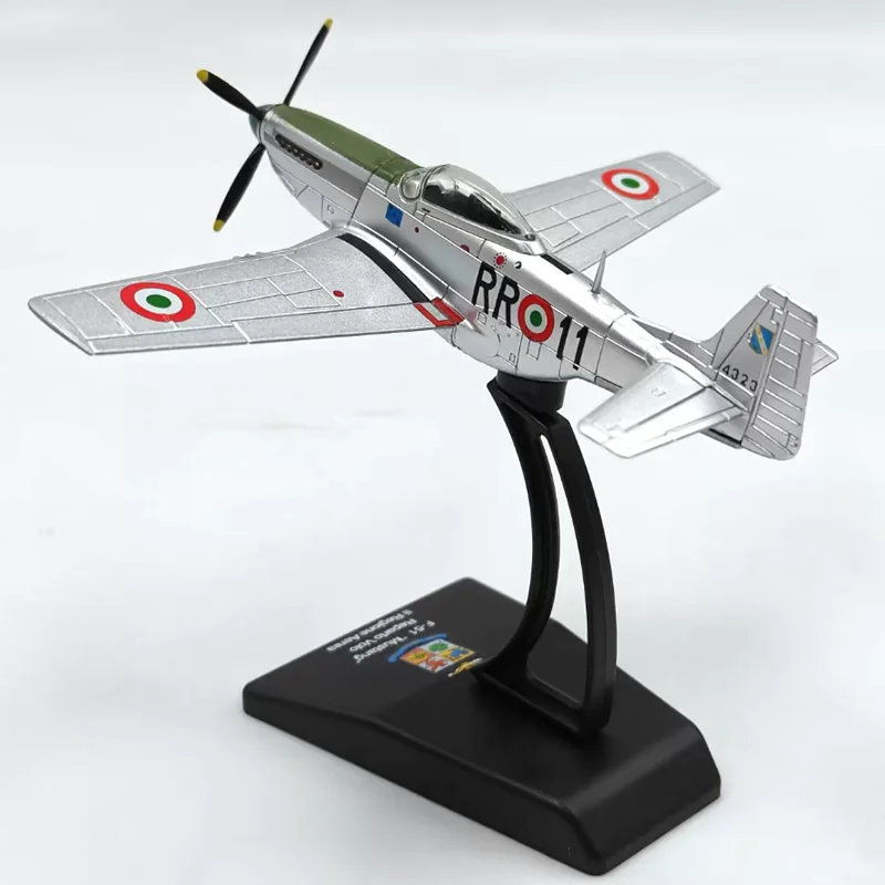1/100 Scale F-51 F51 Mustang Fighter Aircraft Alloy Aircraft Model Collection Decoration