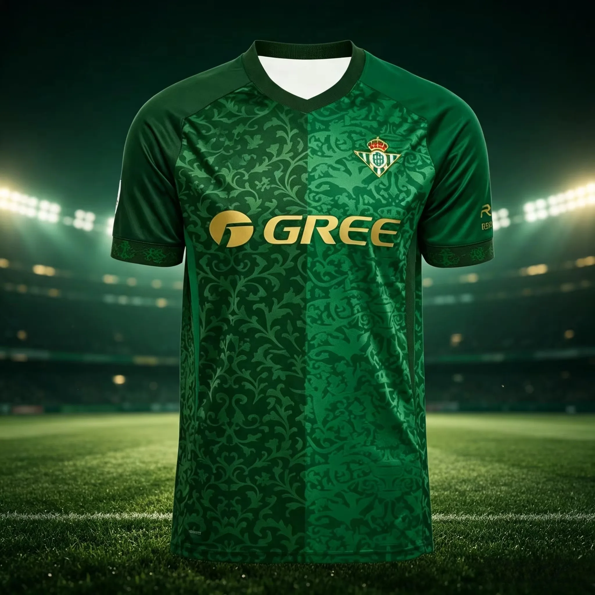 2026 Neues Betis-Fan-Fußballtrikot für Herren und Damen, Sommer-Sport-Oversize-T-Shirt, atmungsaktiv, schnelltrocknend, für Familien – Detail 4