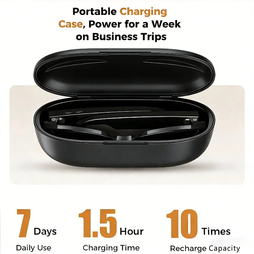 

4K AI Smart Camera Sunglasses 800W Pixel Translation Voice Control WiFi Bluetooth HD1080P Shooting Intelligent Glasses