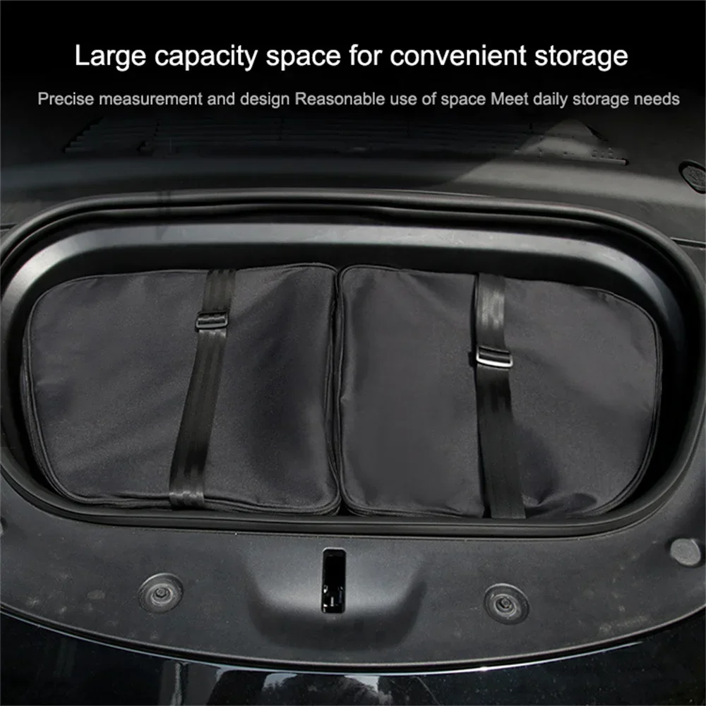 Für Tesla Model Y Juniper 25, Rumpfkühler, Organizer, Isoliertasche, M3, Highland-Frontkofferraum-Aufbewahrung, isoliert, Outdoor-Camping – Detail 2