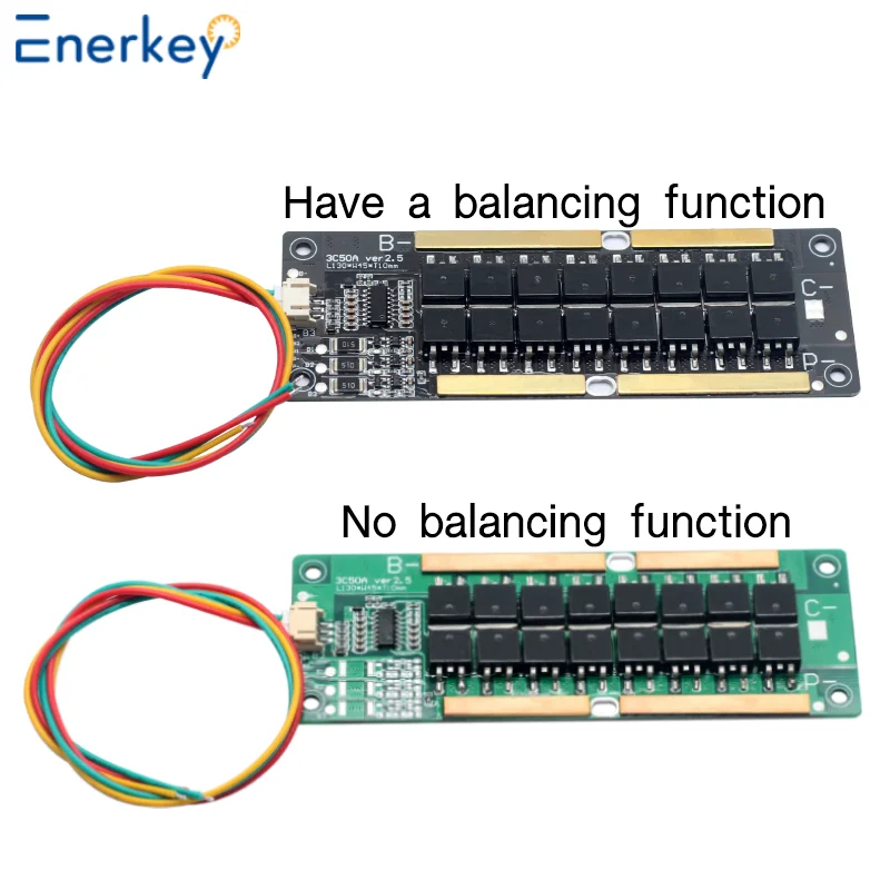 Enerkey Wholesale 3S 50A 12.6V Li-ionLithium Battery Charger scheda di protezione BMS ha una funzione di bilanciamento