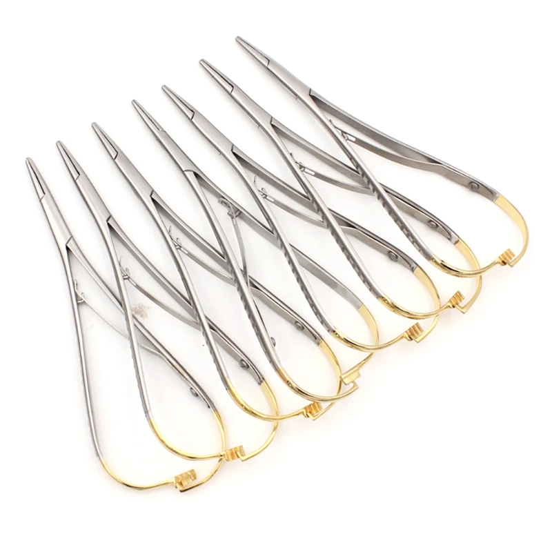 

Standard Dental Needle Holder Tweezers Orthodontic Instrument Dentistry Product Stainless Steel Mathieu Needle Holder