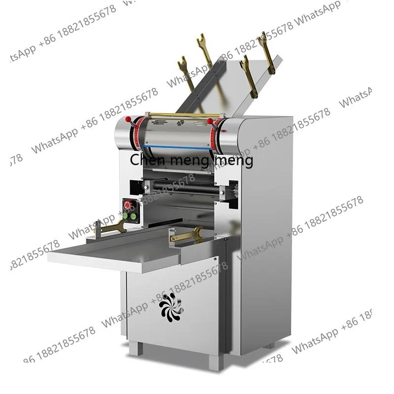 

Commercial noodle press Large stainless steel thickness adjustable high speed noodle press LC-XMT60