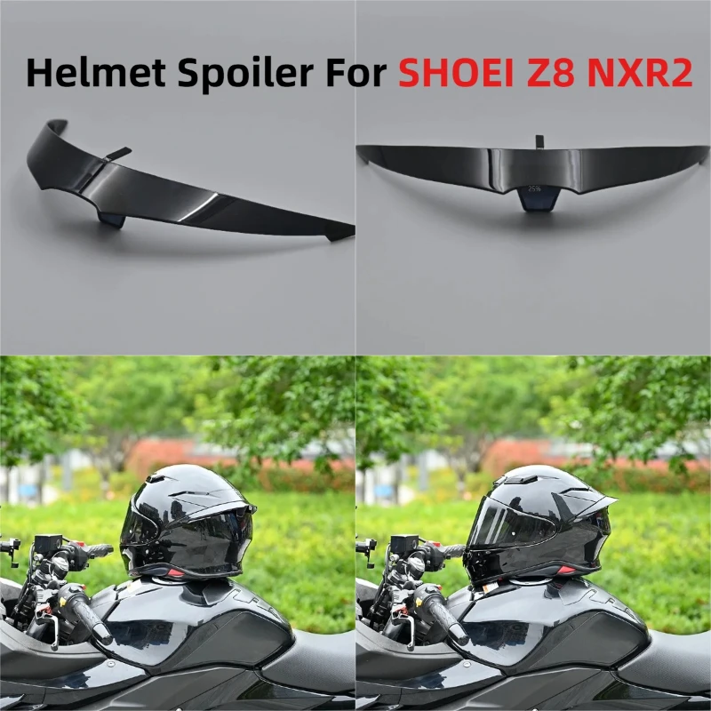 

For SHOEI Z8 Z-8 NXR2 Motorcycle Rear Trim Helmet Spoiler Case Accessories