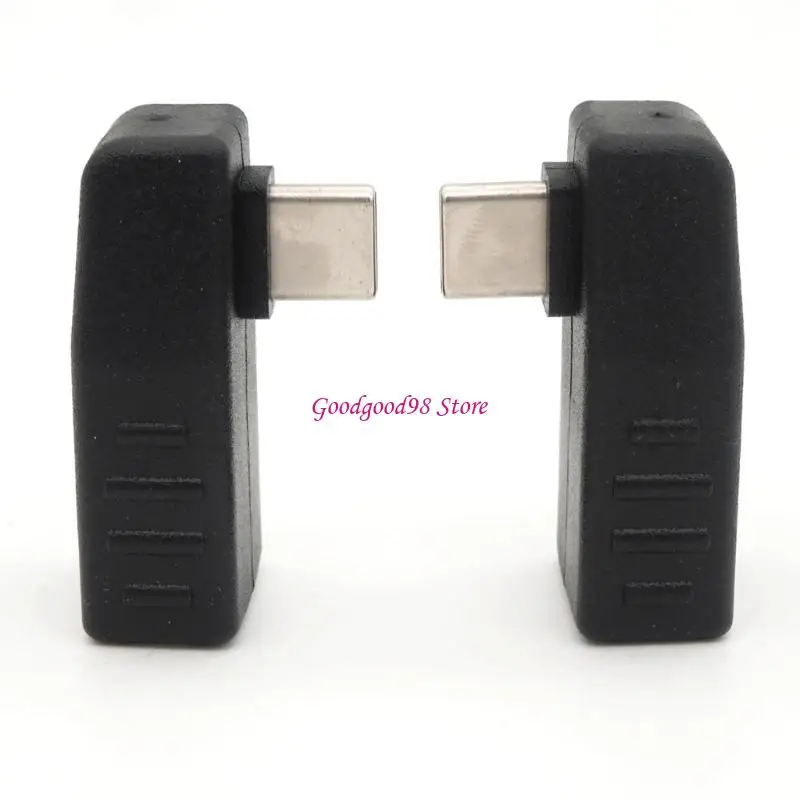 Strong 90 Degree USB C Male To USB A Female Connector Space Saving USB Type C OTG Adapters 36mm for Mobile Accessories  - Image 4