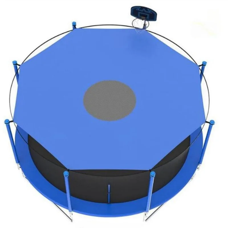 Uv Protection Waterproof Trampoline Top Cover, 8ft 10ft 12ft 14ft 16ft Trampoline Sun Shade Canopy, Rain Dust Protective