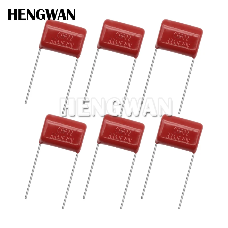 10pcs 630V 223 333 473 683 104 154 224 334 335J 474 564 684 824 105 102 222 472 332 103 153 155 205 225 J CBB Capacitor 1UF 10NF