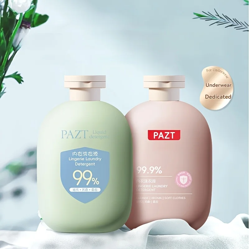 

Стиральное средство PAZT — сверхпрочная очистка всех тканей, женское нижнее белье, стиральное средство для дома и путешествий, 300 мл