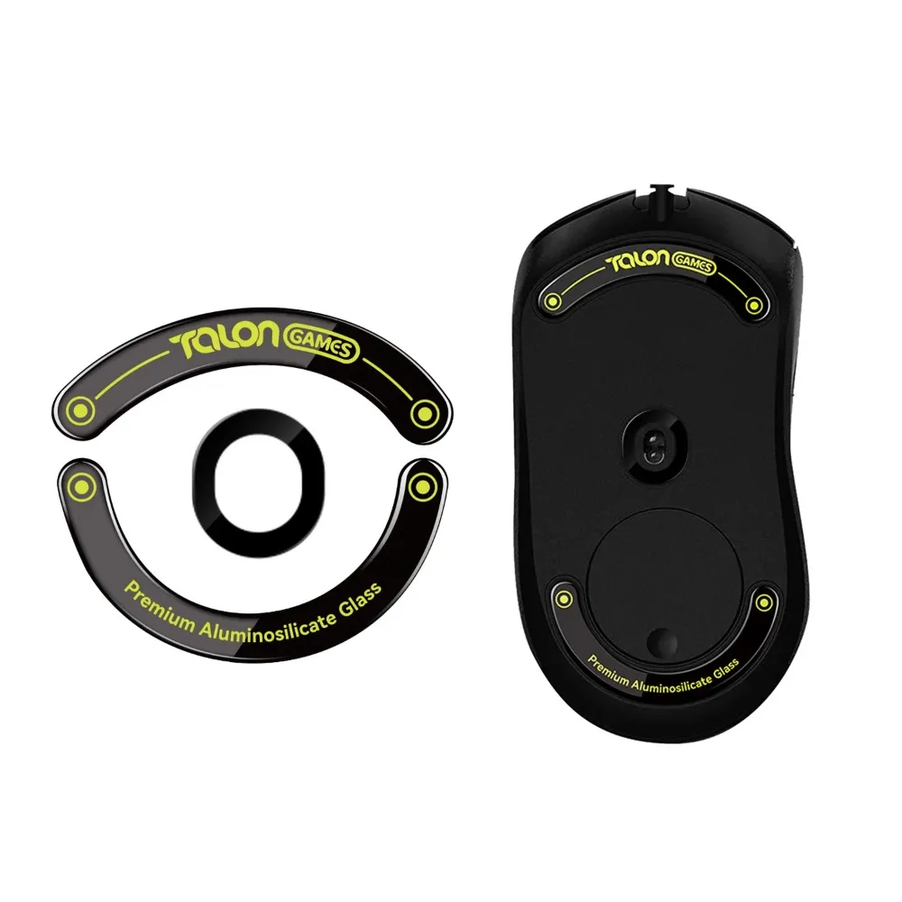 

Стеклянные ножки для мыши, совместимые с беспроводной игровой мышью Logitech G403/G603/G703, стеклянные коньки с круглыми изогнутыми краями