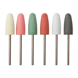 HYTOOS Round Silicone Nail Drill Bits 12*24mm 3/32