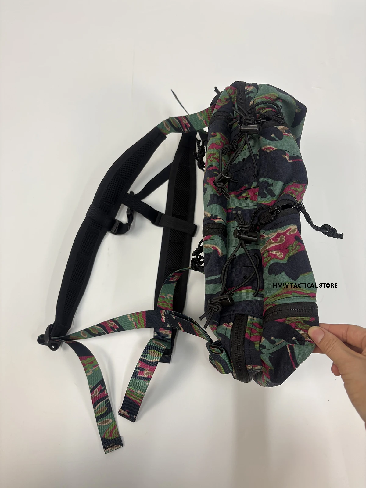 SS Delta Medical Backpack, Delta Medical Supplies Storage Bag, PK10 Miami Tiger Pattern Camouflage