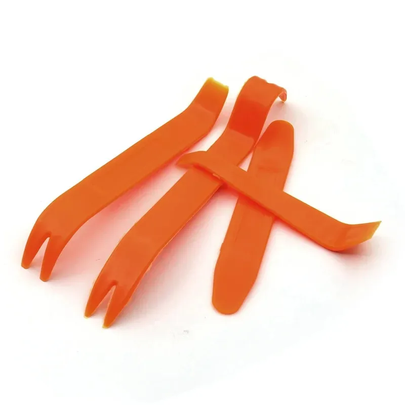 1-12pcs Professional 4Pcs Automobile Audio Door Clip Panel Trim Dash Auto Radio Removal Pry Tool Set Car Panel Removal Tools