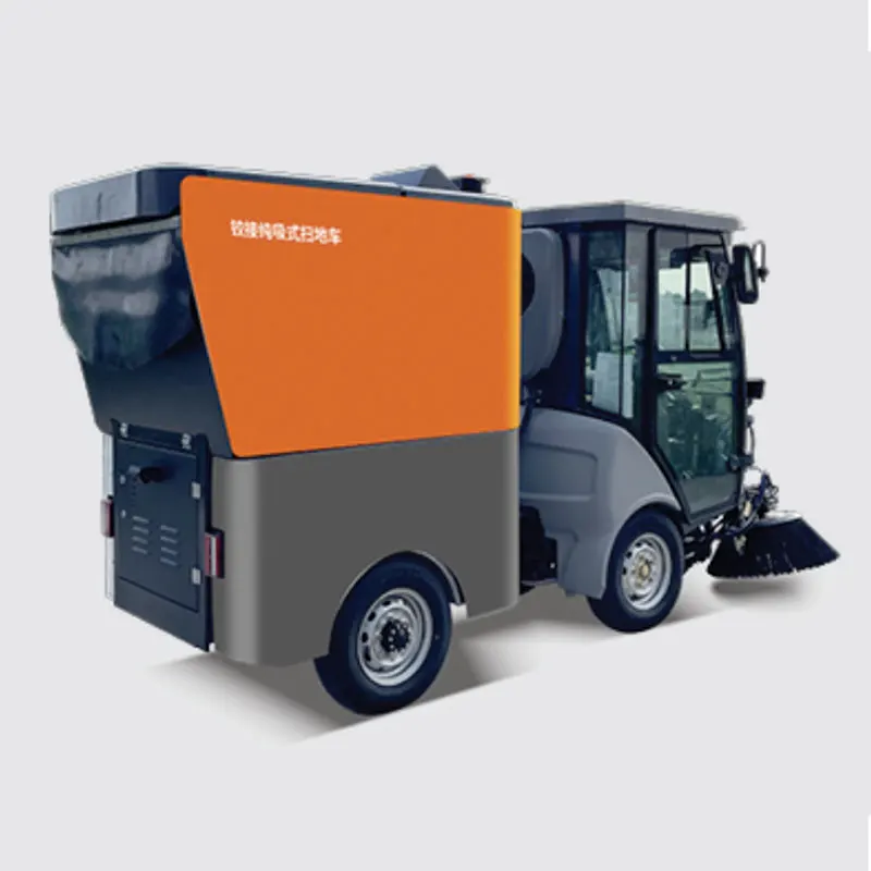 New Hot Sale Electric Ride-on Street Sweeper with 1850mm Cleaning Width and 25km/h Speed