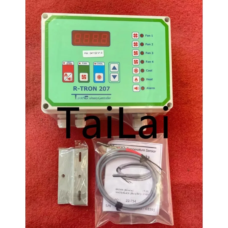 R-TRON Temp Climate Controller 207 English version for Automatic System in Poultry swine Farm