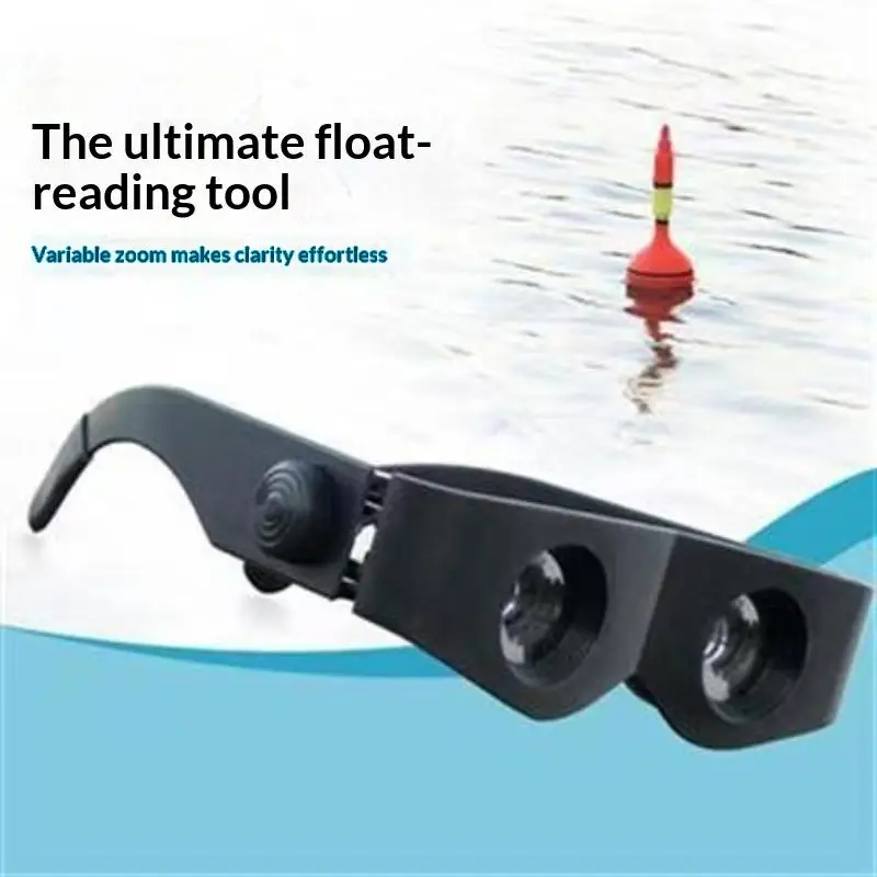3X Fishing Binoculars Hands-Free Night Vision Wearable Compact Magnifier for Hunting Bird Watching Outdoor Adventures